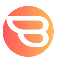 Bookstr orange B logo